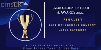 CMSUK Awards FINALIST Large Company of the Year 2022